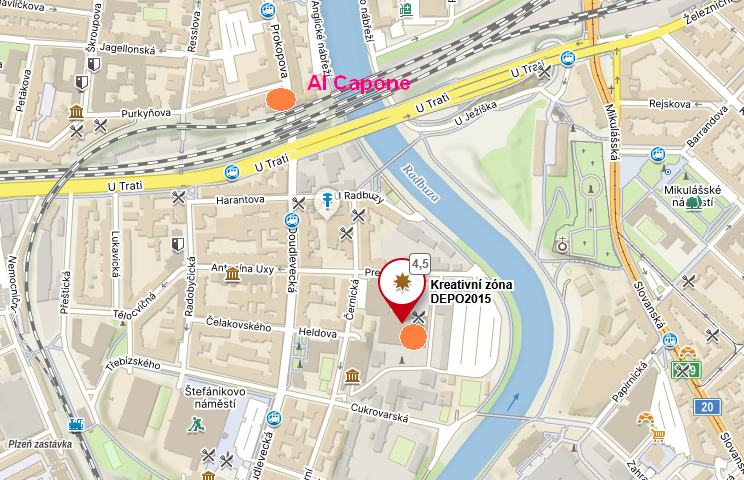 mapa plzen